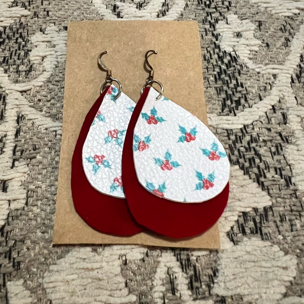 Christmas earrings